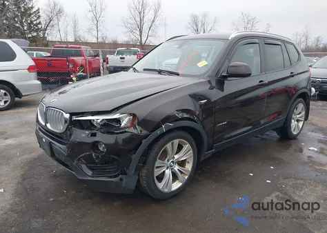 2016 BMW X3 xDrive28I from USA, damaged, VIN 5UXWX9C51G0D89082